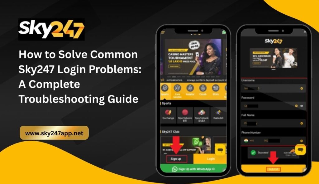 How to Solve Common Sky247 Login Problems_ A Complete Troubleshooting Guide
